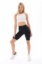 Women's Black High Waist Short Diving Leggings Shorts - 3