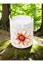 Flower Printed 3-Piece Ceramic Ashtray Ash Tray - Birthday Gift for Men and Women - 4