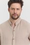 Men's Shirt - Muslin Judge Collar Long Sleeve Shirt - 4050 - 5
