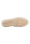 Mr White Rubber Tie Transparent Sole Khaki Leather Women's Daily Shoes - 5