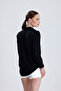 |   Women's Oversize Basic Shirt - Comfortable Fit, Buttoned Long Sleeve Casual Shirt - 3