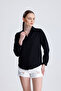 |   Women's Oversize Basic Shirt - Comfortable Fit, Buttoned Long Sleeve Casual Shirt - 4