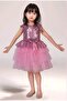 Pink Color Sequined Style Show Party Dress Aby181 - 2