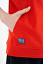 Fiesta Kangaroo Pocket Hooded Oversize Boy's T-shirt - 11160 - 7