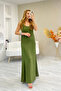 Women's Hazel Khaki Rope Strap Ayrobin Maxi Summer Dress - 7