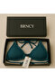 Women's Dark Green Triangle Bikini Set Adjustable Tie Top and Bottom - 7