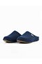 Women's Sabo Slippers Ms278 Navy Winter Closed Front Velvet House Slippers