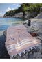 Loincloth-Shawl Luxury and Light Design High Water Absorbency, Soft Texture Salmon Color
