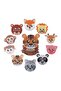 Child Development Diamond Painting Coaster Animals Design 10Pcs