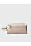 Shaving and Makeup Travel Bag Unisex |   1018 Beige Vegan Leather