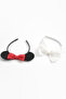 Black and White Grosgrain Girl's Crown - 2