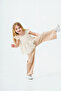 Flower Embroidered Girl's Muslin Set 3815 - 4