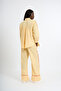 Women's Striped Casual Suit - 6