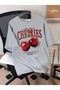 Cherry Printed Relaxed Fit T-Shirt