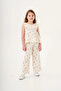 Girl's Muslin Suit with Lace Collar - 2