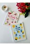 A5 Spiral Cardboard Cover Set of 2 Checkered School Notebook 80 Sheets