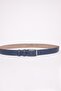 Men's Set of 3 3.5 cm Classic Black-Brown-Navy Blue Belt - 5