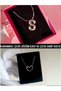 Tarnish Free Steel Balloon S Letter Necklace No Tarnish Guaranteed Knot Heart Necklace Steel Balloon Letter Necklace