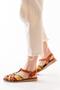 205-02 Multi Orthopedic Genuine Leather Women's Sandals - 3