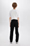 X4224a6-22y Boy's Regular Fit Straight Leg Gabardine Trousers - 8