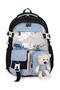 Relaxion 2175-1460 Imported Korean Style Unisex Children's Primary School Backpack - 5