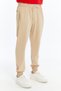 Men's Parachute Fabric Elastic Leg Baggy Loose Fit Hidden Zipper 3 Pocket Sweatpants - 6