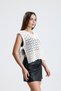 Women's Openwork Seasonal V-Neck Cotton Knitwear Sweater Glz037 - 7