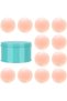6 Pair Reusable Silicone Cover Adhesive Stick-on Bra Pad Petals/Sticker/Pasties With