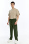 Men's Parachute Fabric Baggy Loose Fit Sweatpants - 3
