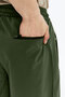 Men's Parachute Thin Fabric Comfortable Fit Hidden Zipper 3 Pocket Shorts - 7