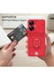 Poco X7 Case Camera Protection Sliding Business Card Holder Stand Drawstring Colorful Cover - 6