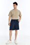 Men's Parachute Thin Fabric Comfortable Fit Hidden Zipper 3 Pocket Shorts - 3