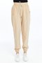 Women's Baggy Parachute Fabric 3-Pocket Sweatpants with Hidden Zipper and Elastic Legs - 2