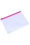Deli E38976 A5 Expandable Zip Bag - Durable Korean PP Material, Transparent & Non-Sticky - 7