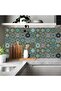 Kitchen Countertop Covering Marble Pattern Adhesive Foil Tile Covering Sticker 60cm X 100cm - 3