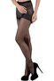 Women's/Girls's High Waist Pantyhose Sheer Tights Stockings (BLACK/BLACK) - 5