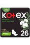 Natural Maxi Protect Thick 100% Cotton Pad Super Size with Wings 26 pcs