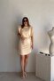 Pera Beige Dress - 4