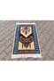 Velvet Prayer Rug 69 X 106 cm Medina and Life Tree Model with Magnificent Prayer, Soft Zero Product Tmr - 5