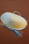 - Ayşe 4723 2092 Handmade Tress Rope Round Handle Metallic Silver Rope Tassel Beach Bag - g - 3