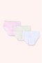 Girl's Motif 3-Piece Slip Set