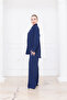 Seersucker Women's Shirt Pants Double Suit - 3