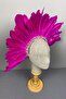 Bridal Crown Dali Model with Feathers and Stones for Henna Night - 4