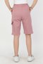 Girl's Summer Combed Cotton Sports Capri with Pockets - 8