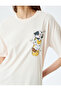 Cat Printed Crew Neck Short Sleeve Comfortable Fit T-Shirt - 5