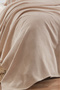 طقم ملاءات بيكيه مزدوجة 100% قطن 4 قطع ناعمة منقوشة باللون البيج - سلسلة النسيج - 3