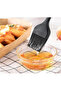 Heat Resistant Non-Flammable Non-Stick Silicone Egg and Oil Brush Black 26 cm - 3
