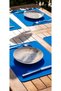 Silicone American Service Blue Color 2-Piece - 3