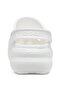 Classic Cutie Clog K Girls' White Slippers - 207708 - 7