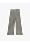 Regular Fit Standard Waist Long Crochet Trousers - 3